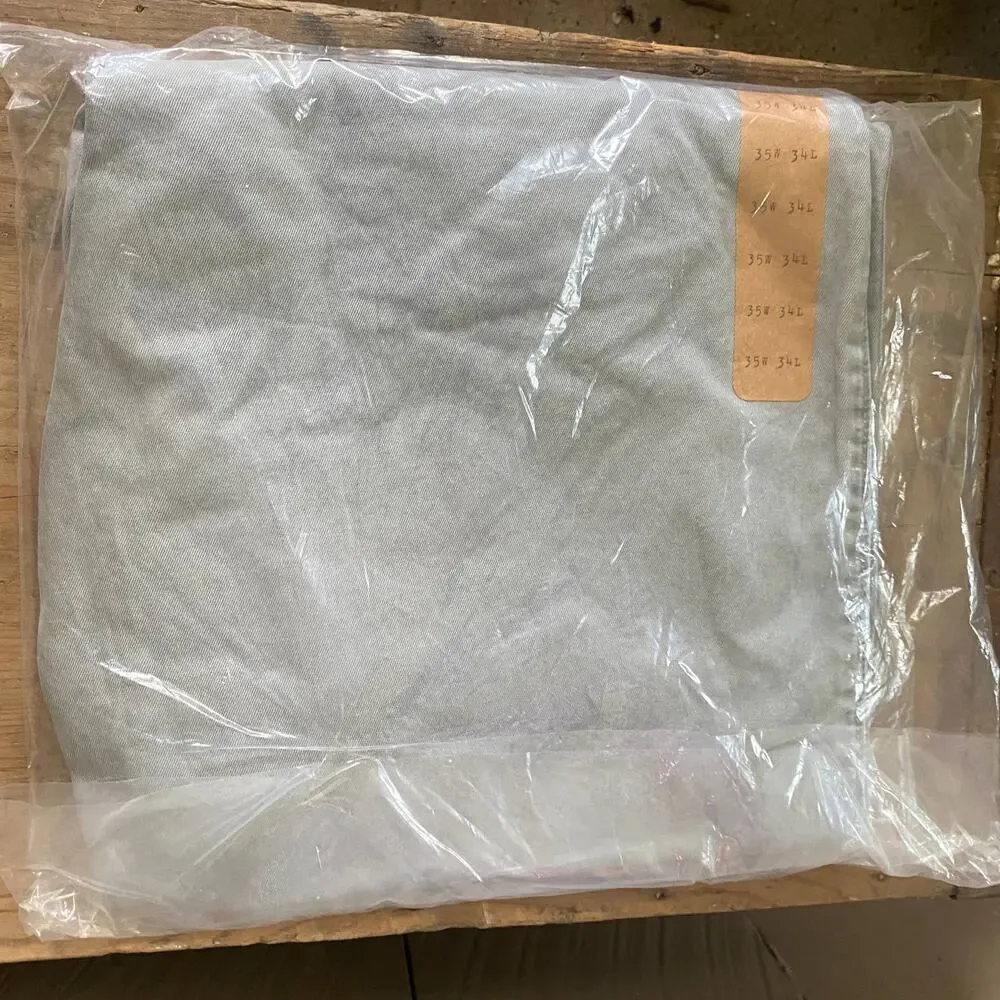 NWT J Crew Broken-In Chinos GRAY New In Package 35 x 34  Preppy Coastal 35/34